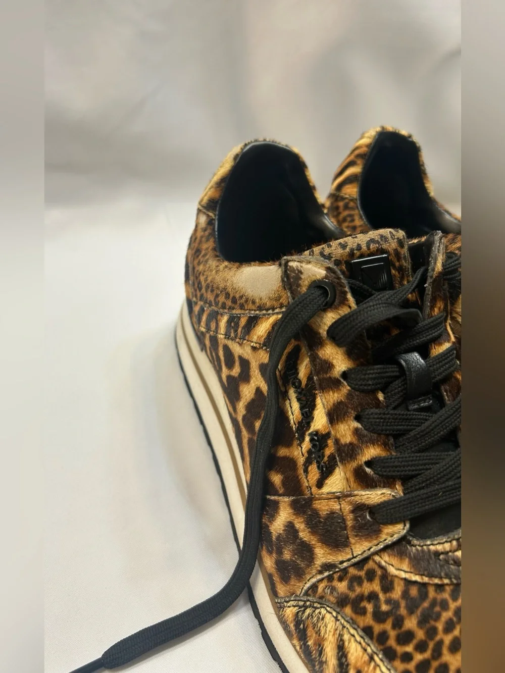 Michael Kors Allie Leopard-Print Sneakers